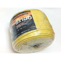 Трос Onyx&Hunter 6x100. 6мм 100м зусилля на розрив 500 кг,мотузка,канат,шнур