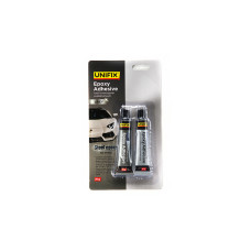 Клей для металла и магнитов эпоксидный двухкомпонентный  Unifix, 20г (два тюбики по 10 г)