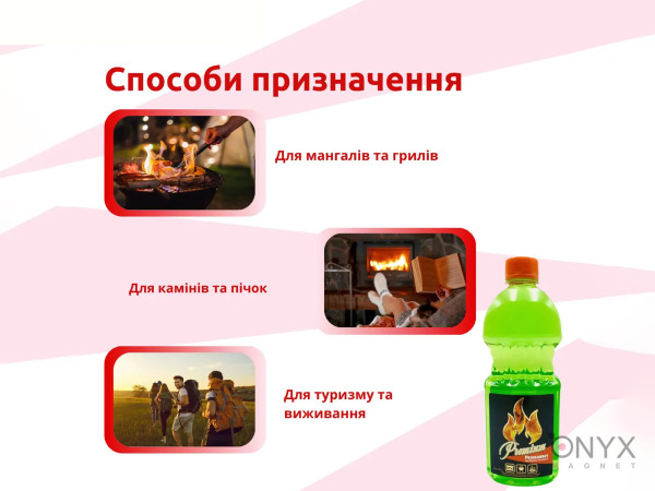 Розпалювач для багаття гелевий TM Premium 0.25 л