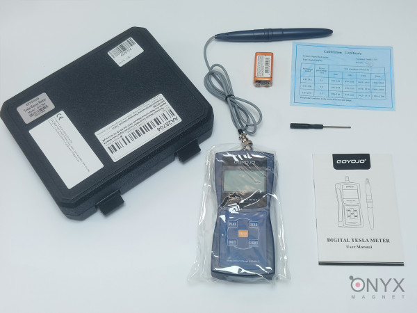 Тесламетр Goyogo GT-1 129 A Magnet Tesla Gauss +-1% Високоточний тестер магнітного поля